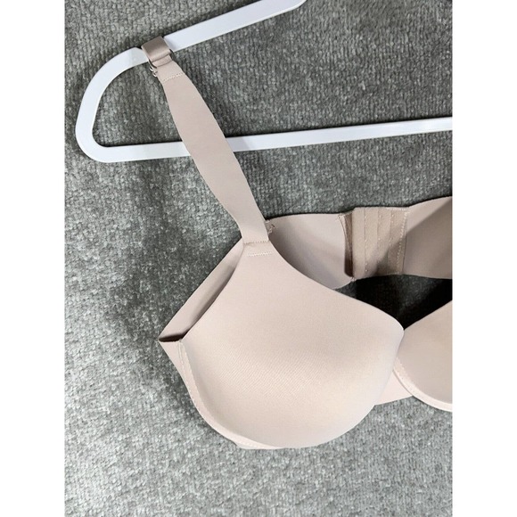 Vince Camuto Lightly Padded Adjustable Strap Underwire Bra Womens 38C Beige Nude - Picture 6 of 8